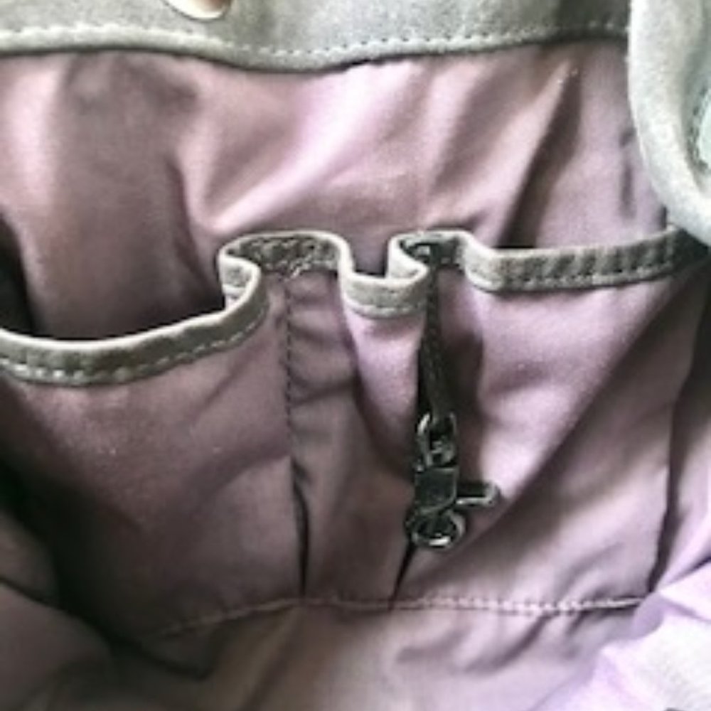 Kooba Gray and Charcoal Two-Tone Hobo Bag - Picture 13 of 14